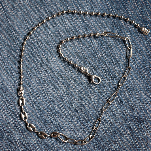 Mixed Link Chain Necklace