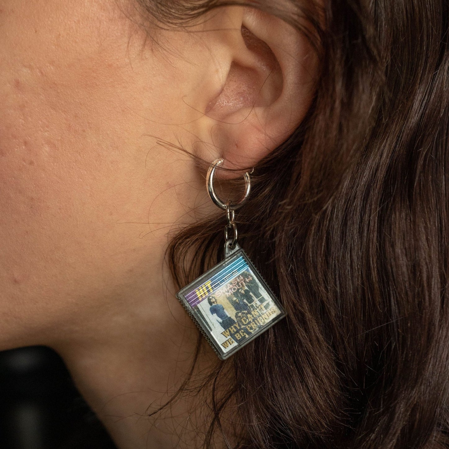 Earring - Hit Clip Earring - Smash Mouth - LETTUCE STUDIOS