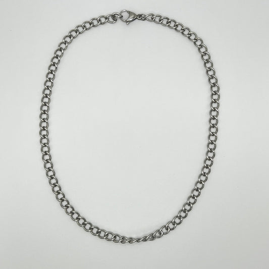 Necklace - Stainless Steel Curb Chain Necklace - LETTUCE STUDIOS