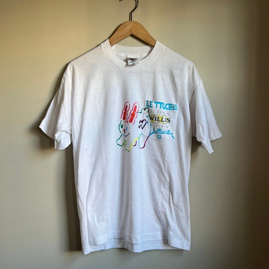 T-Shirt - Vintage Bunny Blastover Pocket Tee - LETTUCE STUDIOS